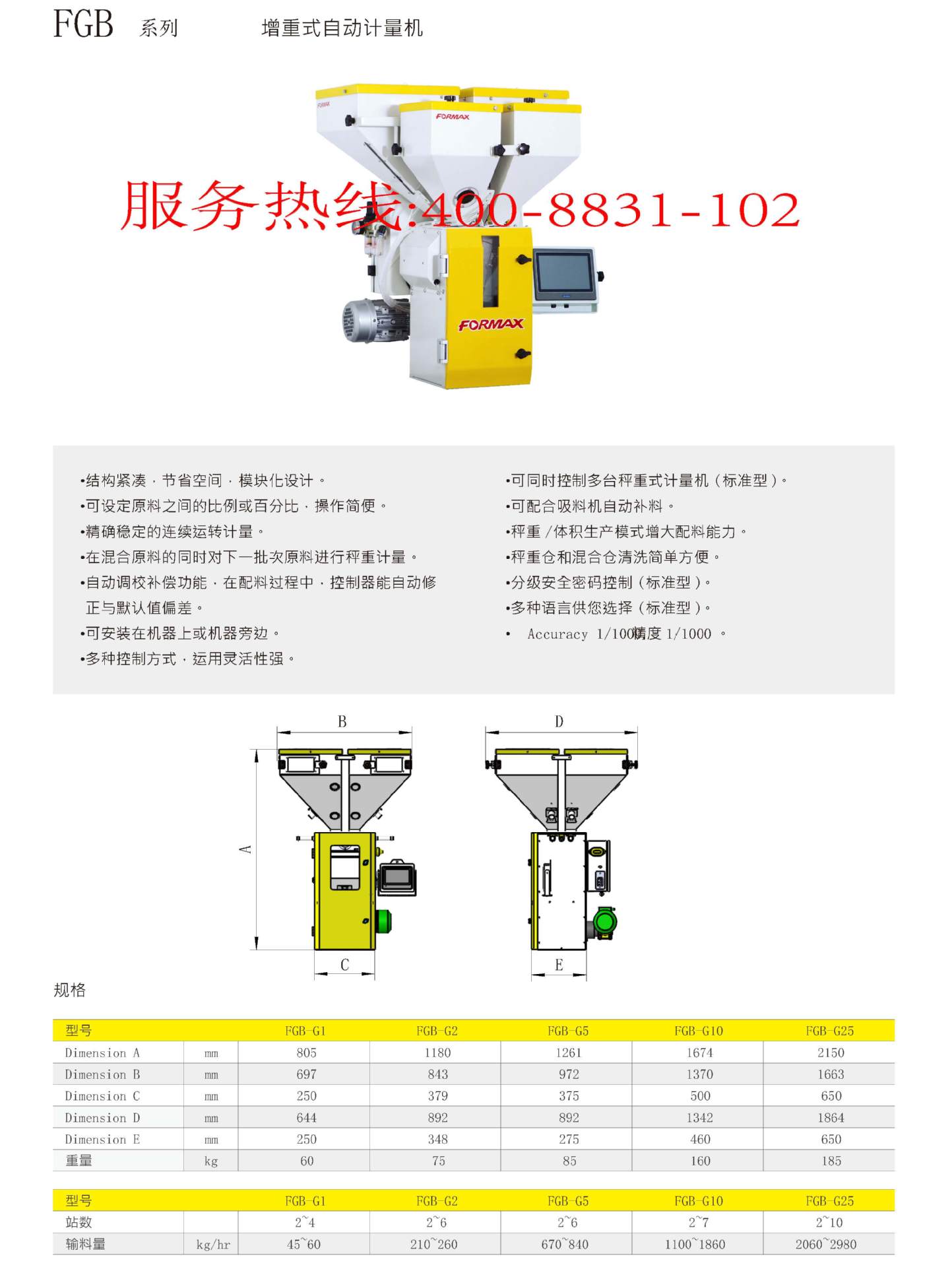 称重式拌料机